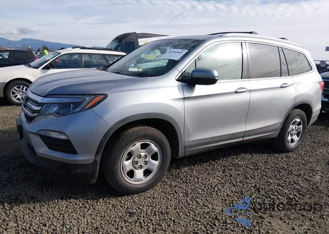 2017 Honda Pilot Ex-L из США, поврежденный, VIN 5FNYF6H69HB064516
